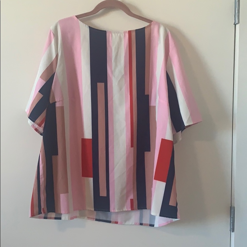 Multi-colored blouse